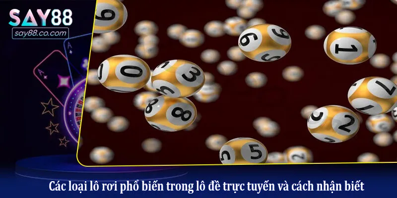 Cách Bắt Lô Rơi Chuẩn Xác Nhất: Bí Kíp Chốt Số Trăm Trận Trăm Thắng Các loại lô rơi phổ biến trong lô đề trực tuyến và cách nhận biết