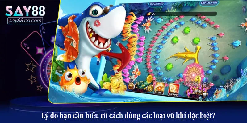 Lý do bạn cần hiểu rõ cách dùng các loại vũ khí đặc biệt?